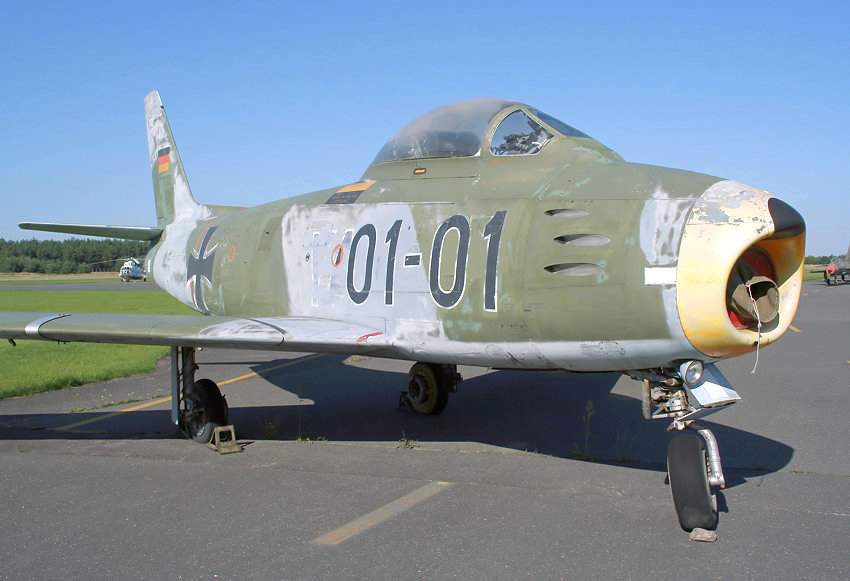 CANADAIR CL-13B SABRE MK.6: Trainingsflugzeug zur Ausbildung deutscher Piloten