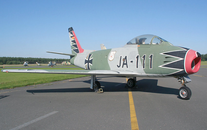 CANADAIR CL-13B “SABRE” MK.6: North American F-86 Sabre als Trainer der dt. Luftwaffe