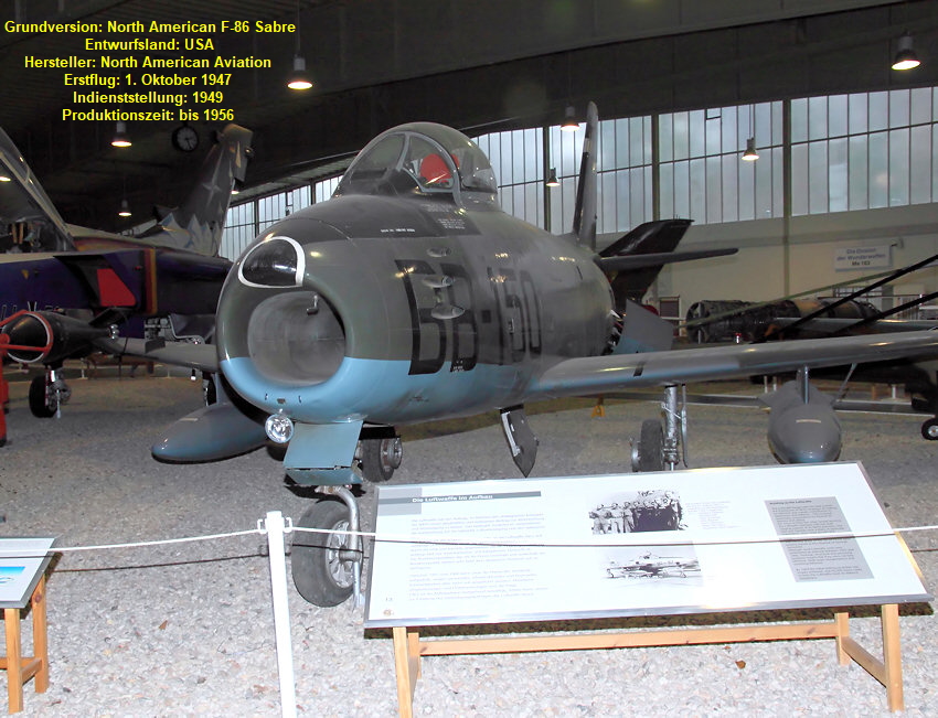 Canadair CL-13A Sabre Mk5: Standardflugzeug der U.S. Air Force in den 1950er Jahren