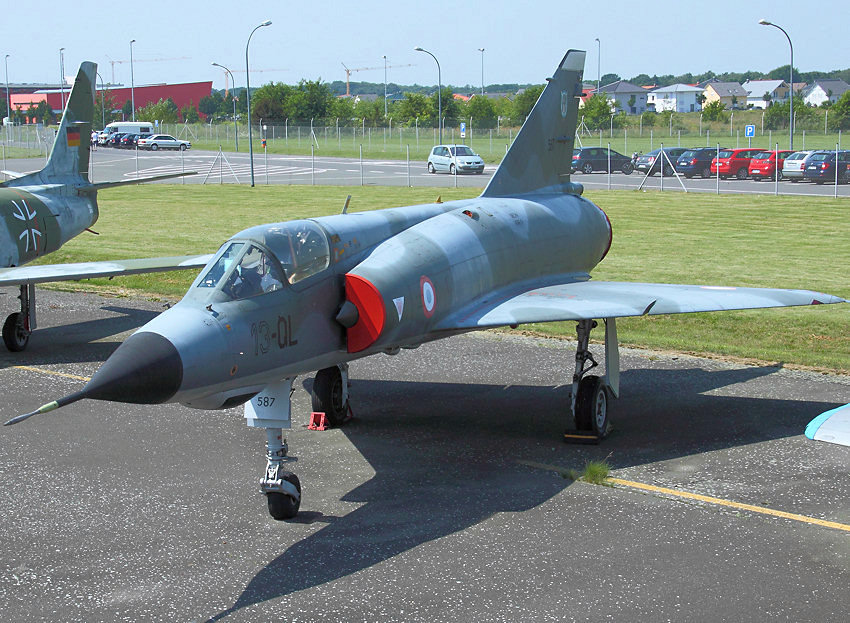 Dassault Mirage III - Draufsicht