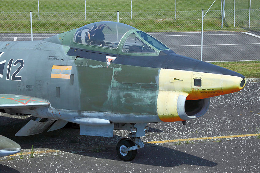 Fiat G-91 R3 - Front