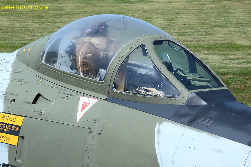Fiat G-91 R3 Gina - Cockpit