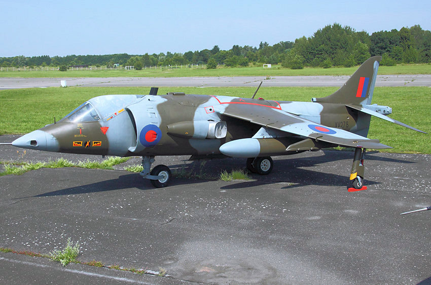 BAe (HS) Harrier GR Mk.1: Einer der ersten Senkrechtstarter von 1966
