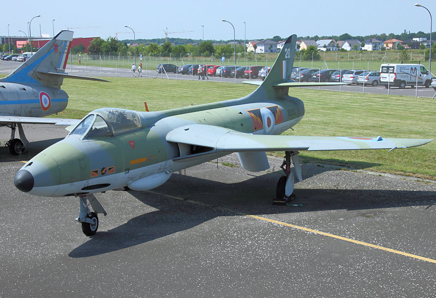 Hawker Hunter F.Mk.6: englisches Jagd- und Jagdbombenflugzeug von 1951