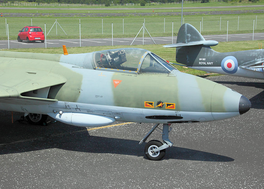 Hawker Hunter - Cockpit