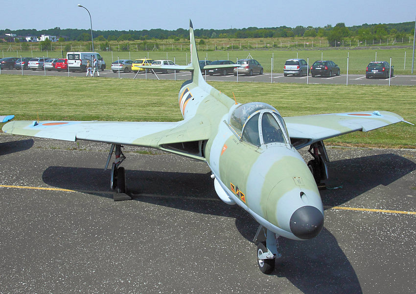 Hawker Hunter - von oben