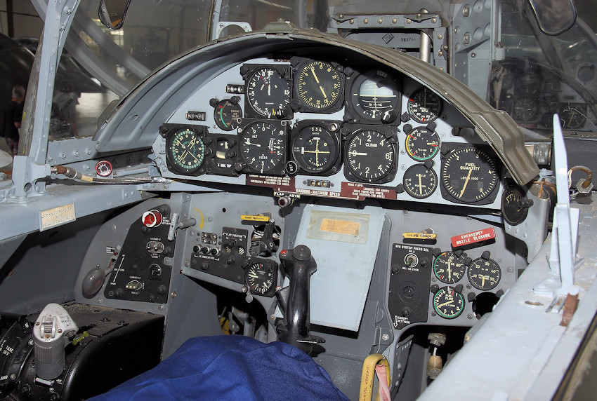 F-104 F Cockpit hinten