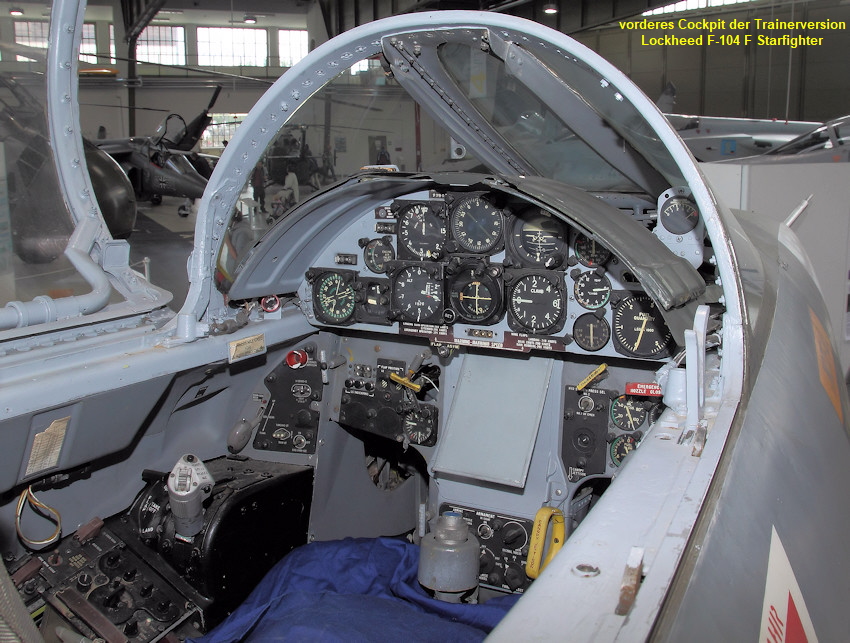 Lockheed F-104 F Starfighter: zweisitzige Trainerversion