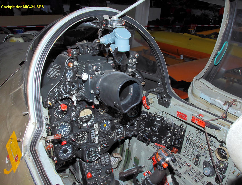 MiG-21 SPS - Cockpit