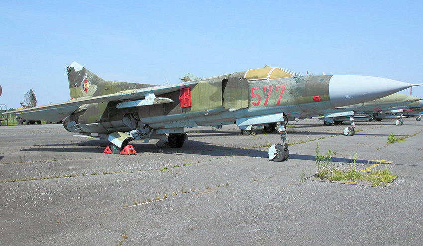 MiG-23 MF, Mikojan-Gurewitsch: Jagdbomber mit Schwenkflügel der UdSSR