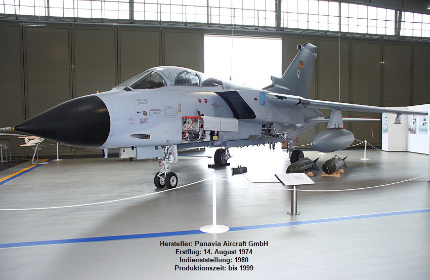 PA 200 Tornado IDS: wichtigster Jagdbomber der Luftstreitkräfte Italiens, Großbritanniens und Deutschlands