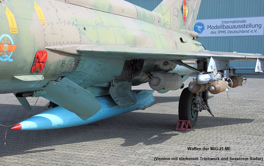 MiG-21 MF - Waffen