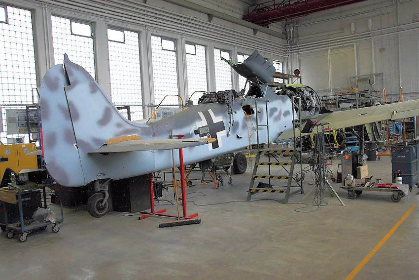 Focke Wulf - Heckansicht