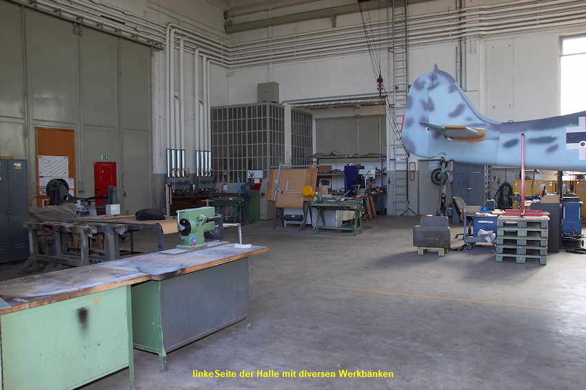 Hangar 1 - Teilbereich links
