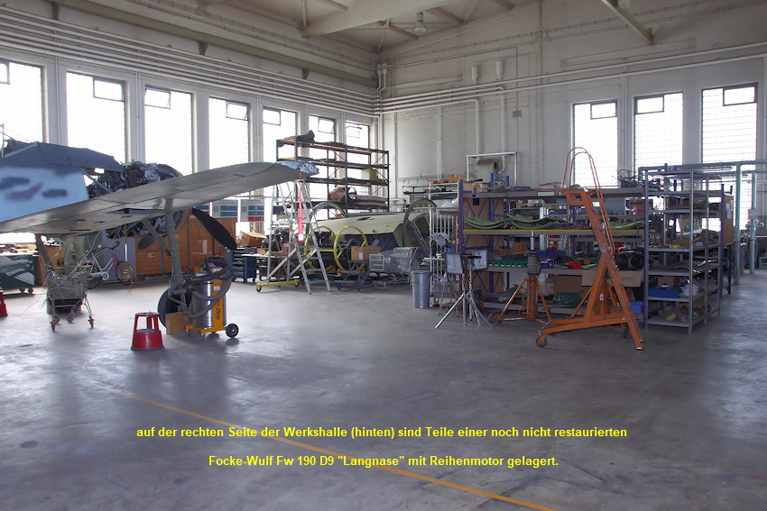 Hangar 1 - Teilbereich rechts
