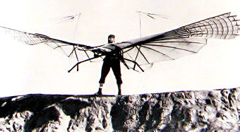 Lilienthal Flügelschlagapparat