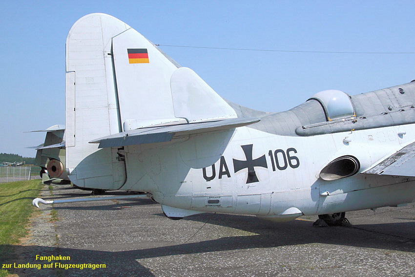 FAIREY-GANNET - Fanghaken für Einsätze auf Flugzeugträgern
