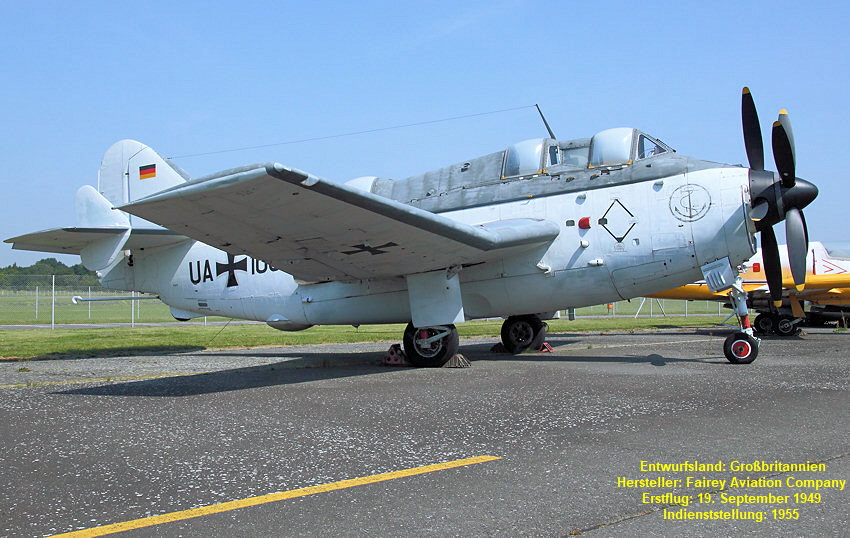 Fairey-Gannet AS Mk.4: U-Boot-Jagdflugzeug von 1949