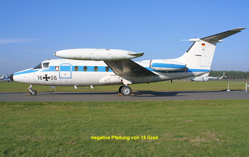 HFB 320 Hansa Jet:  VIP-Transportflugzeug -- erstes Strahlflugzeug der BRD