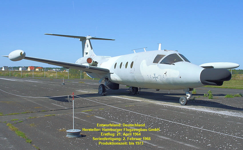 HFB 320M Hansa Jet ECM: Ausbildungsflugzeug für elektronische Kampfführung