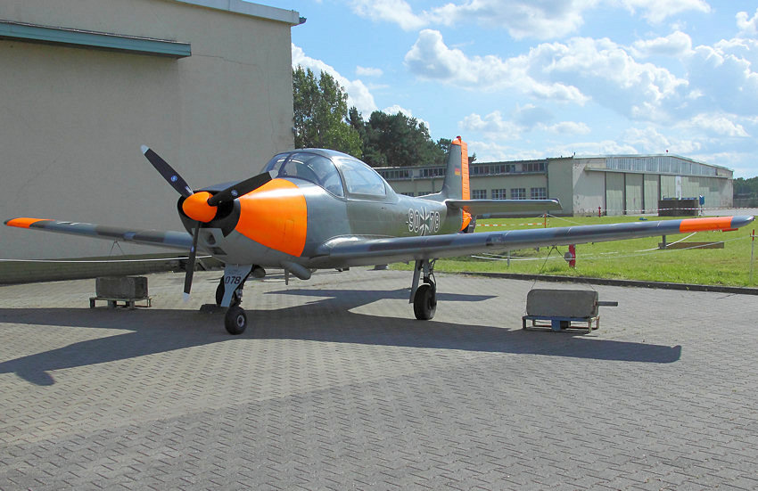 Piaggio P.149:  wurde für die Bundeswehr als Schulflugzeug und Verbindungsflugzeug beschafft