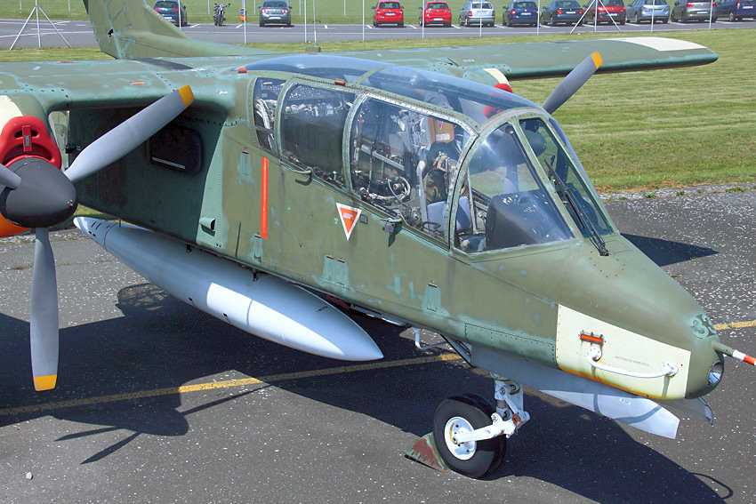 North American Rockwell OV-10 B Bronco: Die Flugzeuge dienten bei der Bundeswehr zur Zieldarstellung