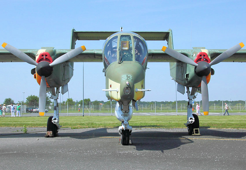 North American Rockwell OV-10 B Bronco: Die Flugzeuge dienten bei der Bundeswehr zur Zieldarstellung