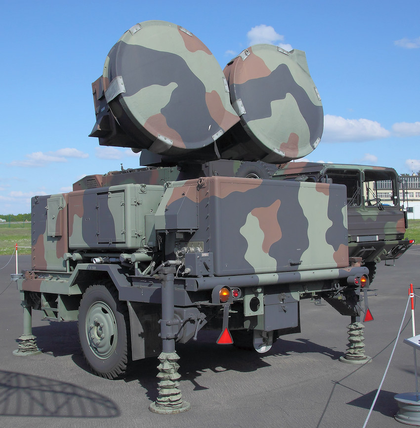 Radar HPIR AN MPQ-57 zur Flugsicherung