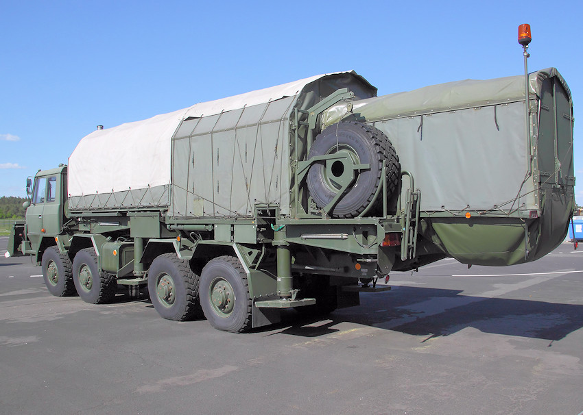 KRTP-86 TAMARA: Radar-Aufklärungssystem (1990 von der Bundeswehr übernommen)