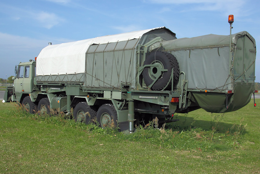 KRTP-86 TAMARA: passiv-elektronisches Radar-Aufklärungssystem (1990 von der Bundeswehr übernommen)