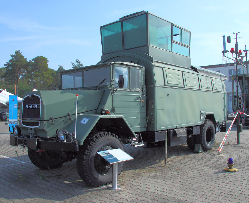 Platzkontrollstand FS: mobile Flugsícherungstechnik