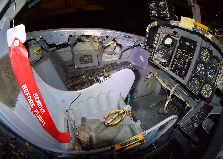 Martin B-57B Canberra - hinteres Cockpit
