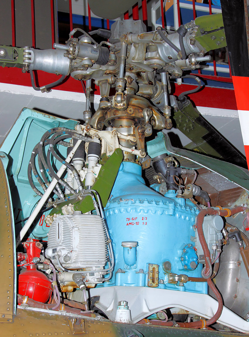Mil Mi 2 - Getriebekopf