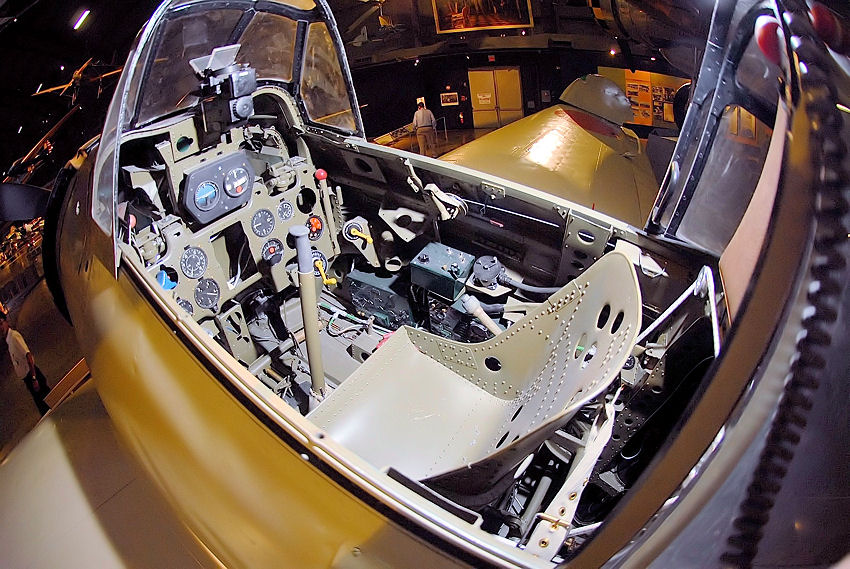Mitsubishi Zero Cockpit