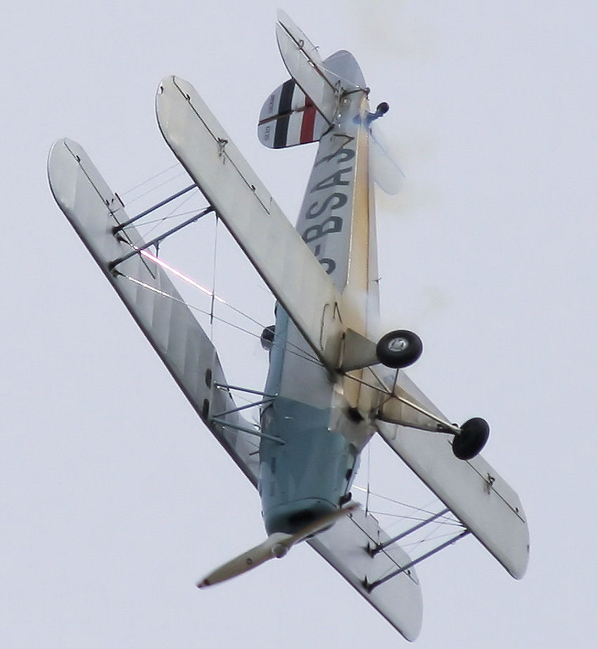 Bücker Bü 131 Jungmann: legendärer deutscher Dopeldecker von 1937
