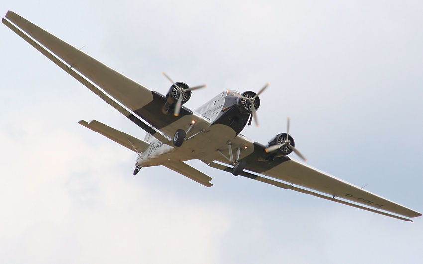 Junkers JU 52 / 3m: Flugansicht