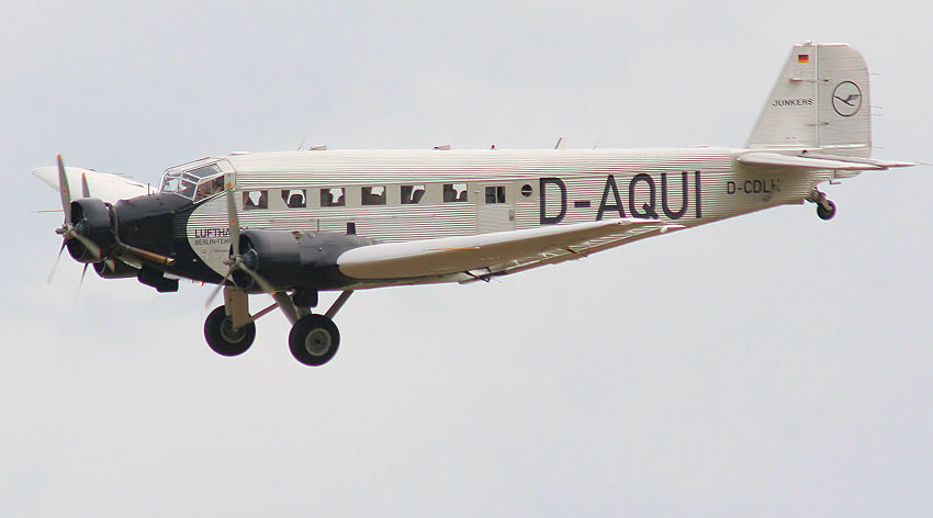 Junkers JU 52 / 3m: Flugansicht