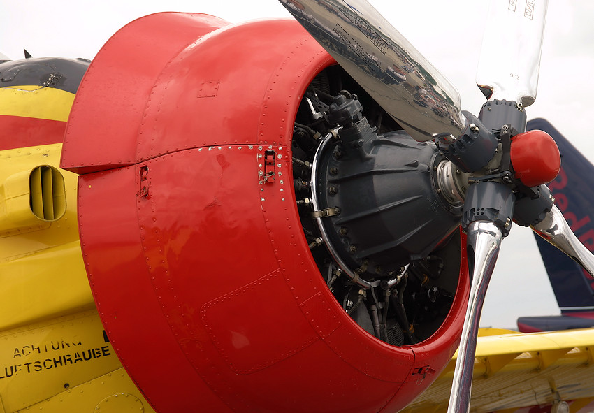 PZL 106 Kruk - Motor