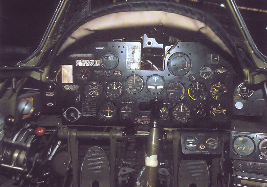 Republic P-47 Thunderbolt: Cockpit