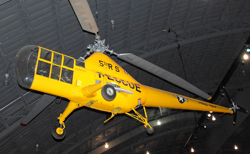 Sikorsky YH-5A Dragonfly (Sikorsky H-5): Einer der ersten Hubschrauber der USA von 1943
