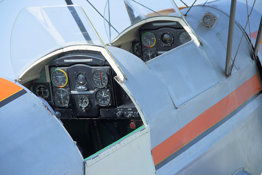 Stampe SV 4C - Cockpit