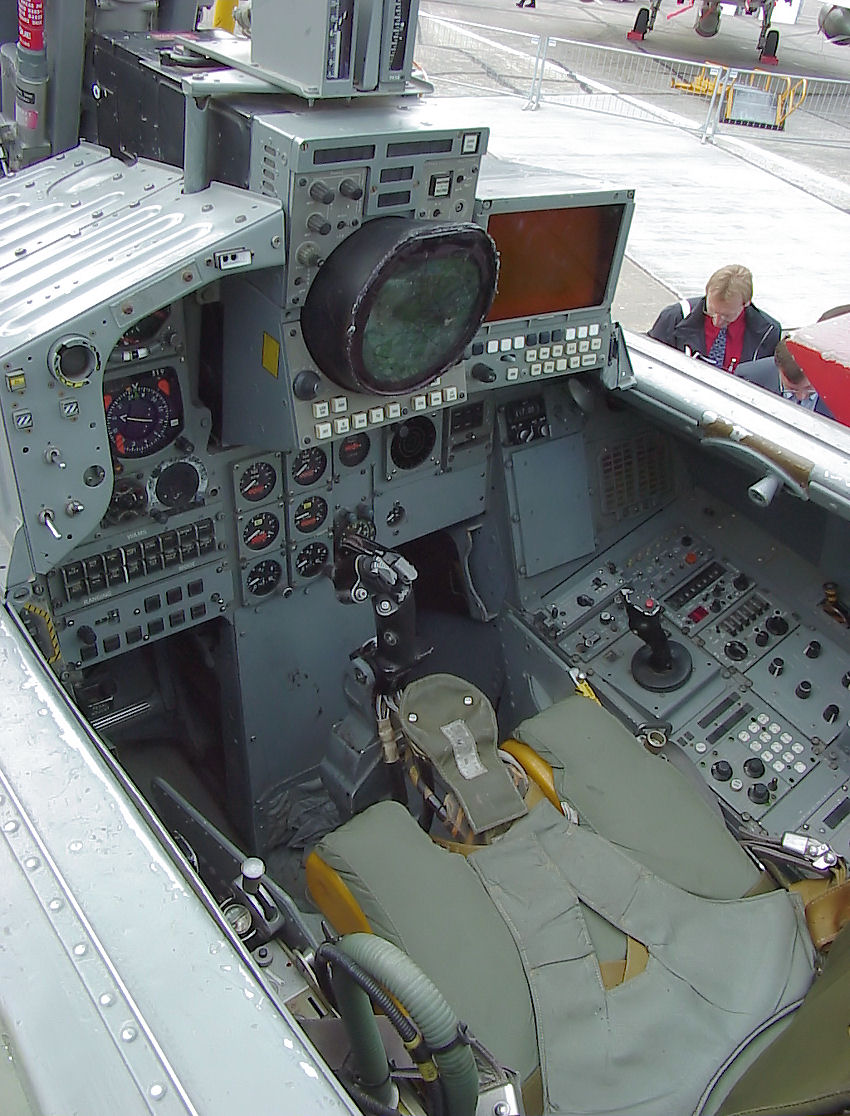Tornado Panavia - Cockpit hinten