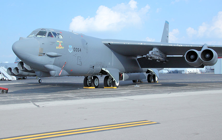 Boeing B-52 Stratofortress: schwerer Langstreckenbomber der US-Luftwaffe