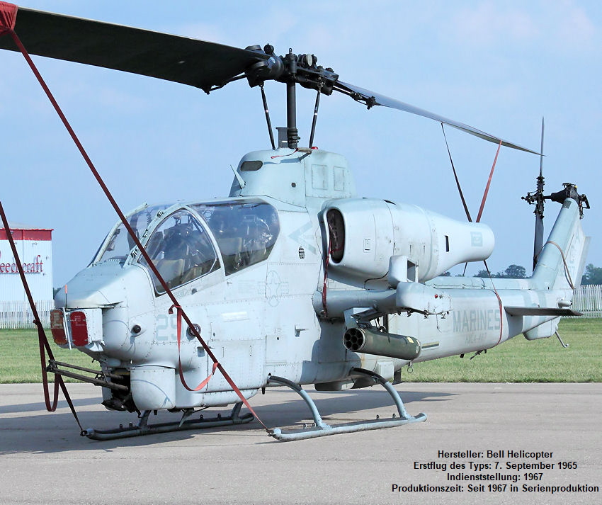 Bell AH-1 Super Cobra: Der erste reine Kampfhubschrauber der Welt