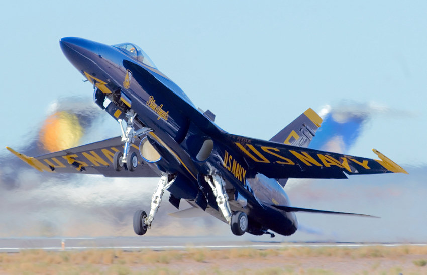 Blue Angels Start - US Navy