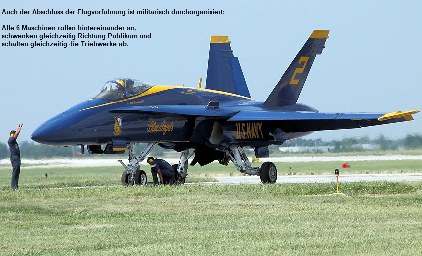 McDonnell Douglas F/A-18 Hornet - Kunstflugstaffel Blue Angels