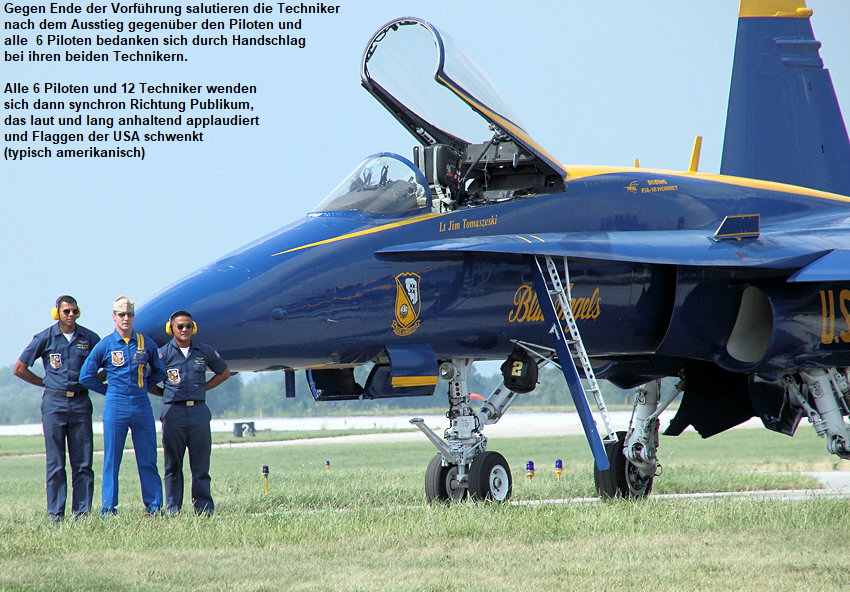 F/A-18 Hornet - Kunstflugstaffel Blue Angels