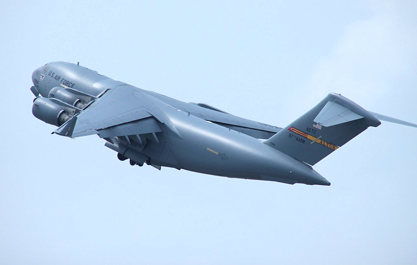 Boeing C-17: Transportflugzeug der U.S. Air Force