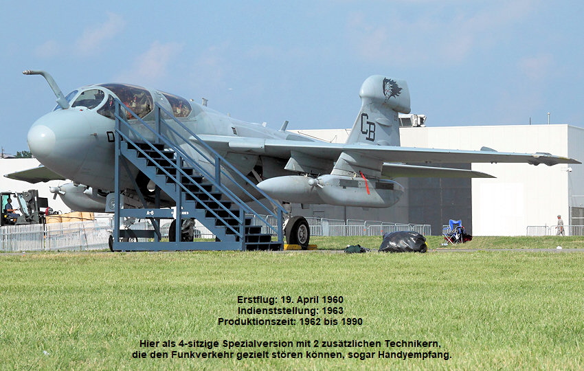 Grumman A-6 Intruder: allwetterfähiges trägergestütztes Angriffsflugzeug der United States Navy