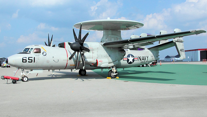 Grumman E-2C Hawkeye: Flugzeug zur Überwachung des Luftraums